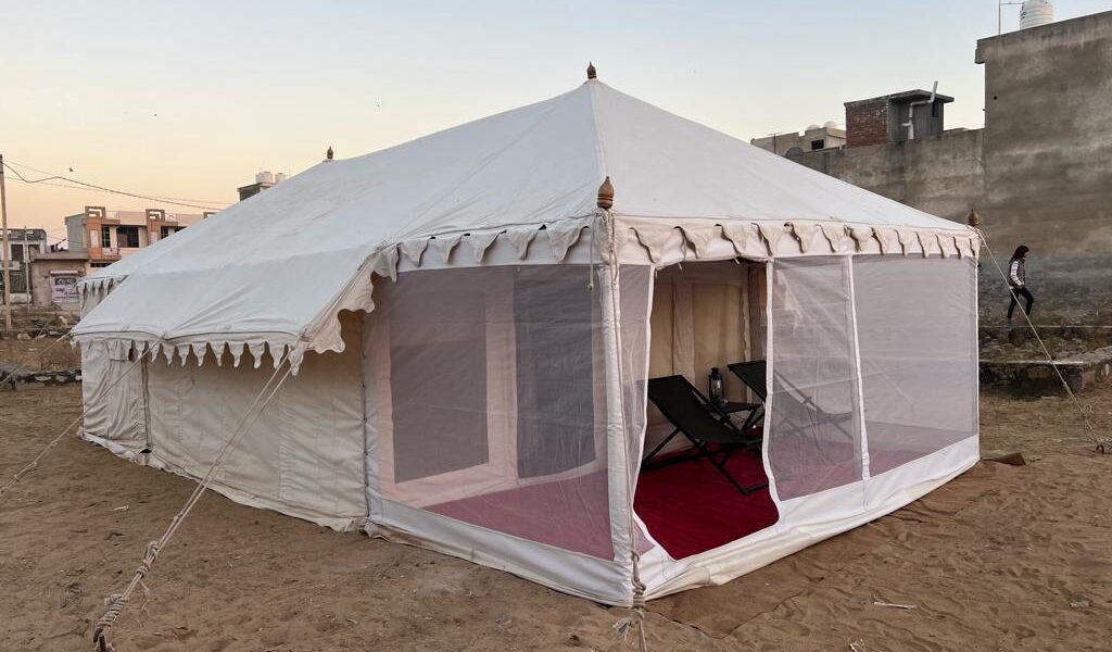 Tent booking