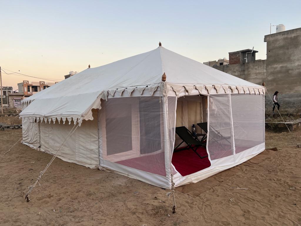 Tent booking